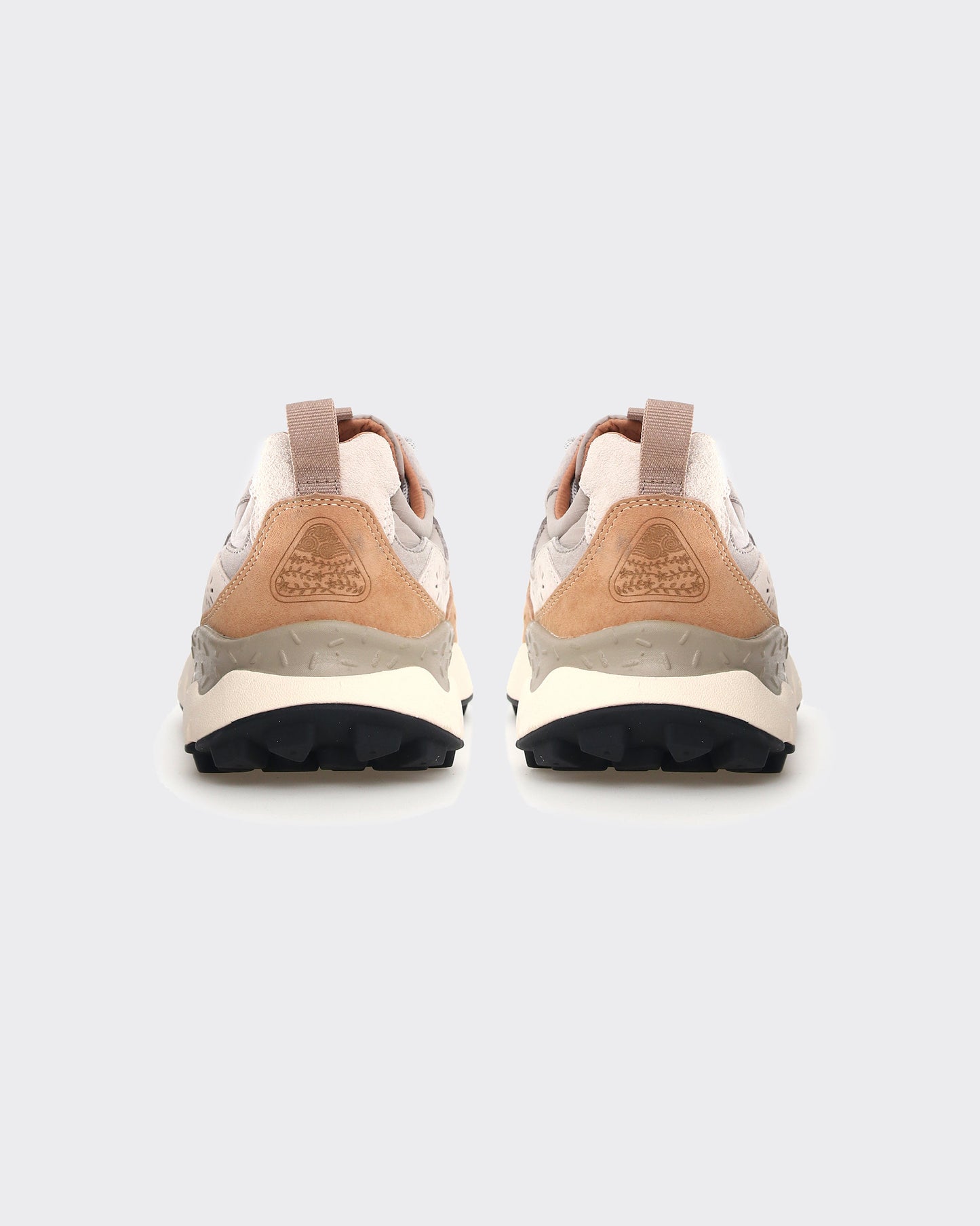 Sneakers Yamano 3 Man Suede Nylon Ripstop Dark Grey/Beige