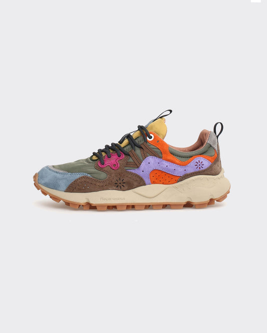 Sneakers Yamano 3 Uni Suede/Nylon Kaki/Multi