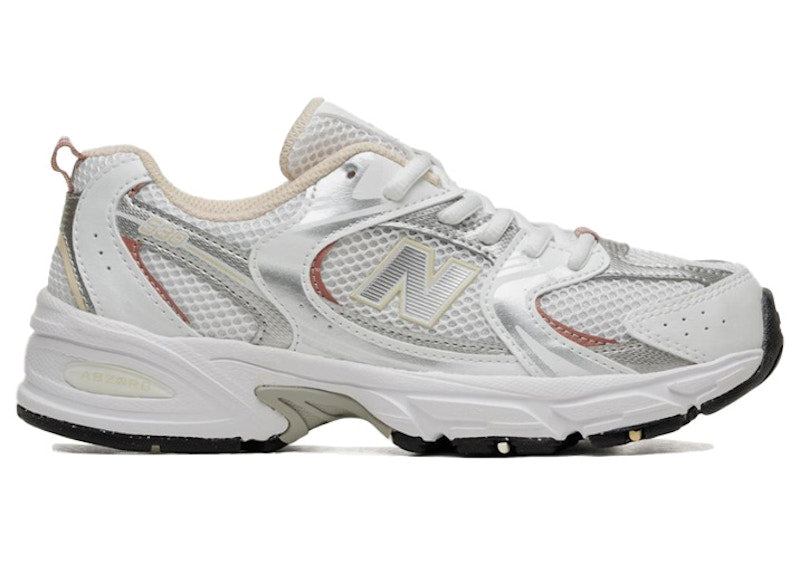 new balance 530 white brown (gs)