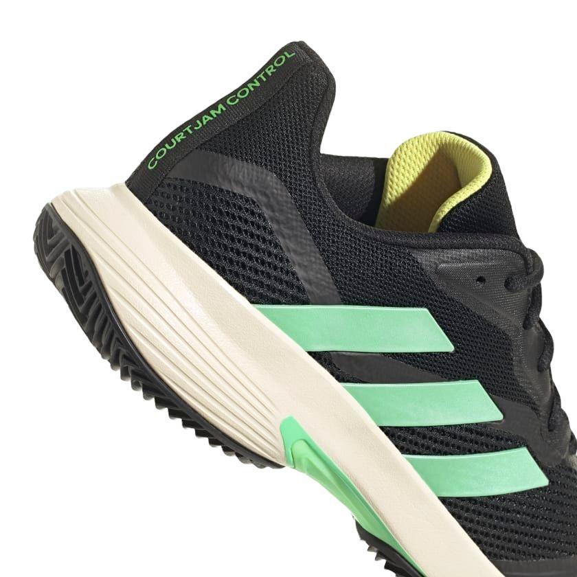 Scarpe da Tennis CourtJam Control Clay Uomo Core Black/Beam Green/Beam Yellow
