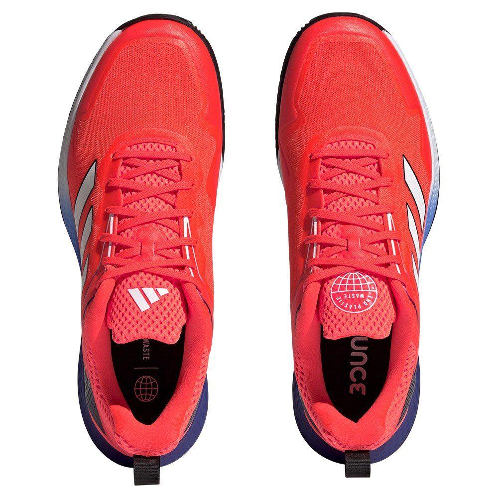 Scarpe da Tennis Defiant Speed Clay Solar Red/Cloud White/Blue Fusion