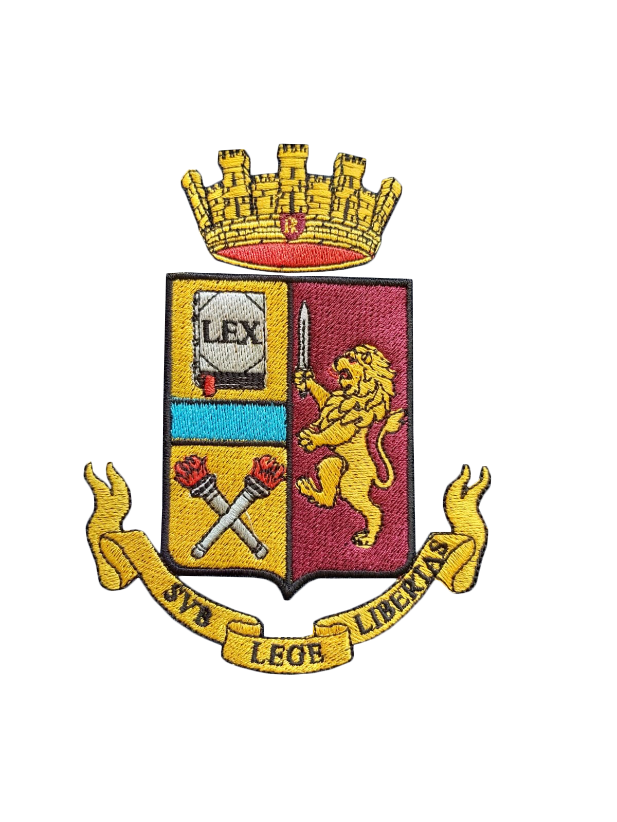 Asciugamano/Telo mare Araldico Polizia di Stato