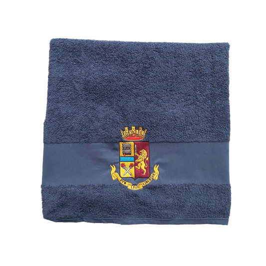 Asciugamano/Telo mare Araldico Polizia di Stato