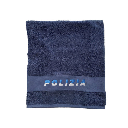 Asciugamano/Telo mare scritta POLIZIA