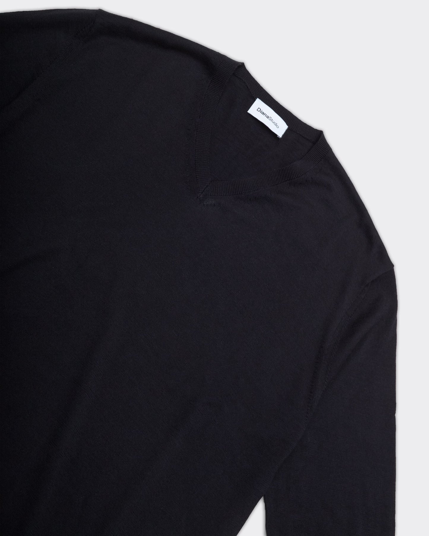 Maglia V-Neck Knit Nera