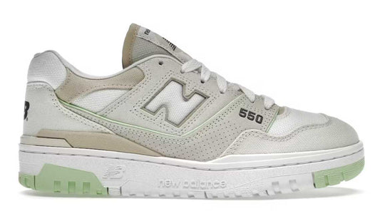 new balance 550 turtledove green aura (women's)