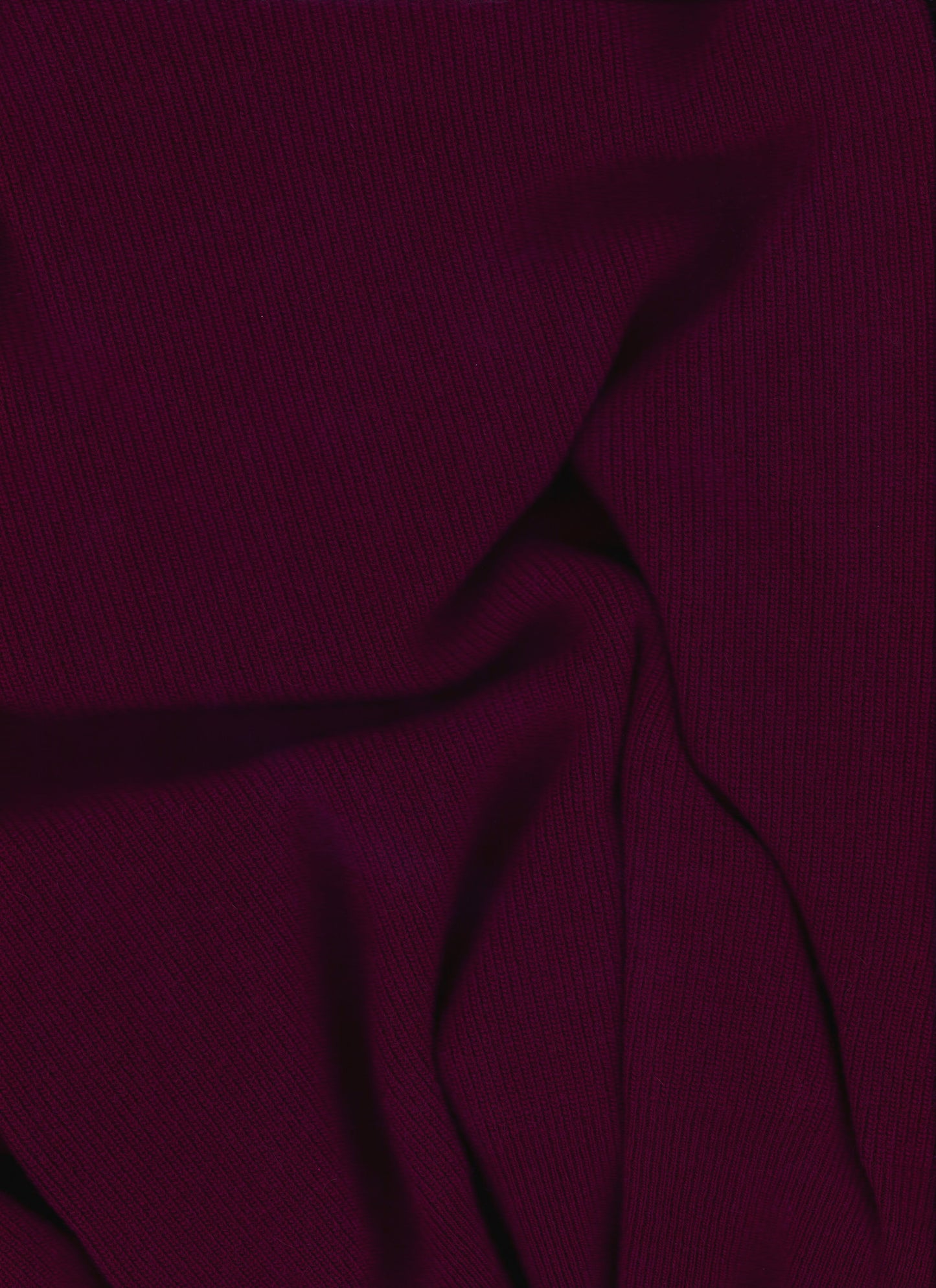 Cashmere Mix Lightweight Turtleneck Sweater with Lateral Slits