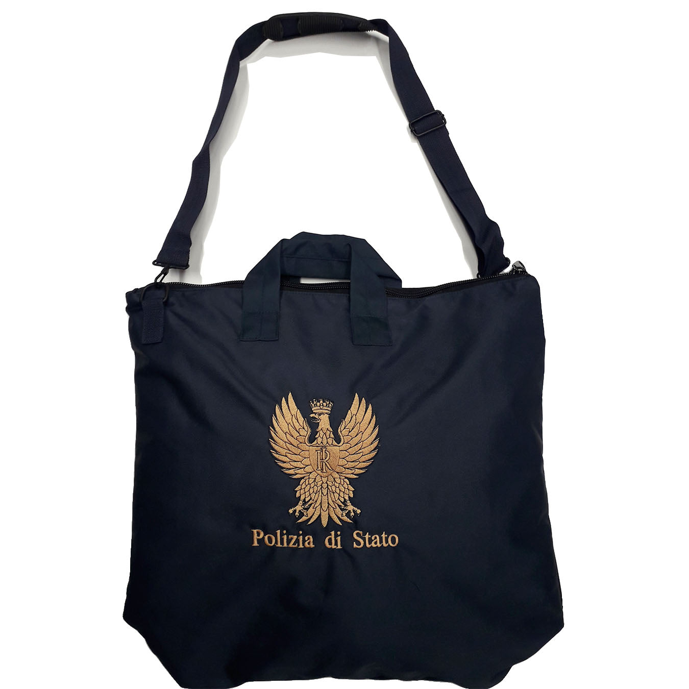 Borsa portacasco/pc blu Polizia di Stato