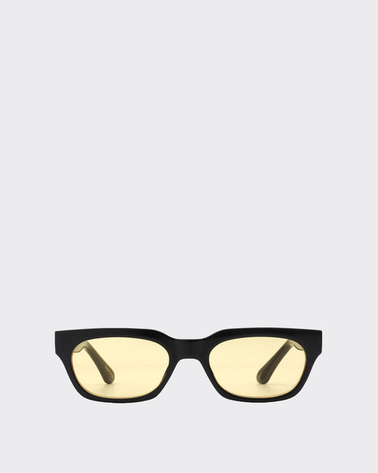 Occhiale da Sole Bror Nero / Giallo