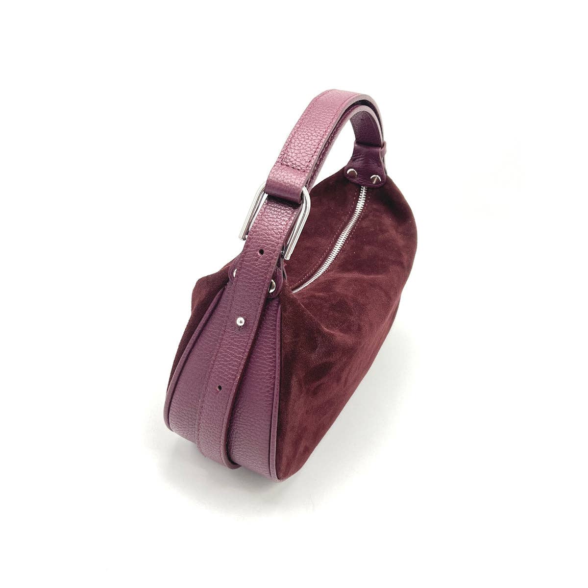 Montepulciano – Italian Suede Leather Hobo Bag