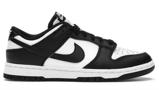 nike dunk low white black (2021) (w)