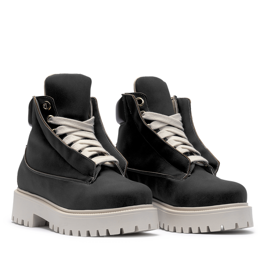 Boot Leather Black