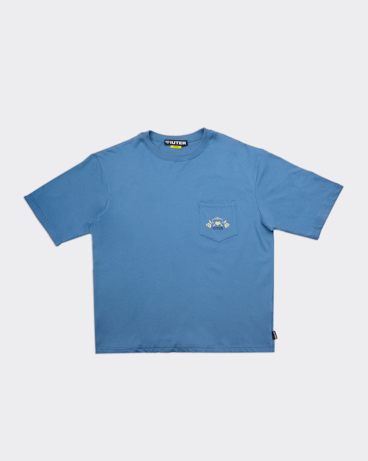 T-Shirt Floral Pocket Stormy