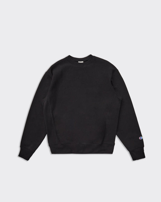Crewneck Reverse Wave Nera