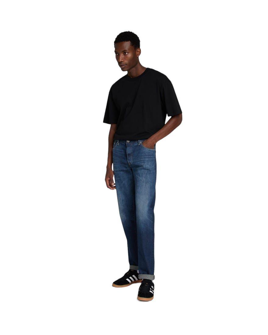 Pantaloni Regular Tapered Uomo Blue/Mid Dark Wash