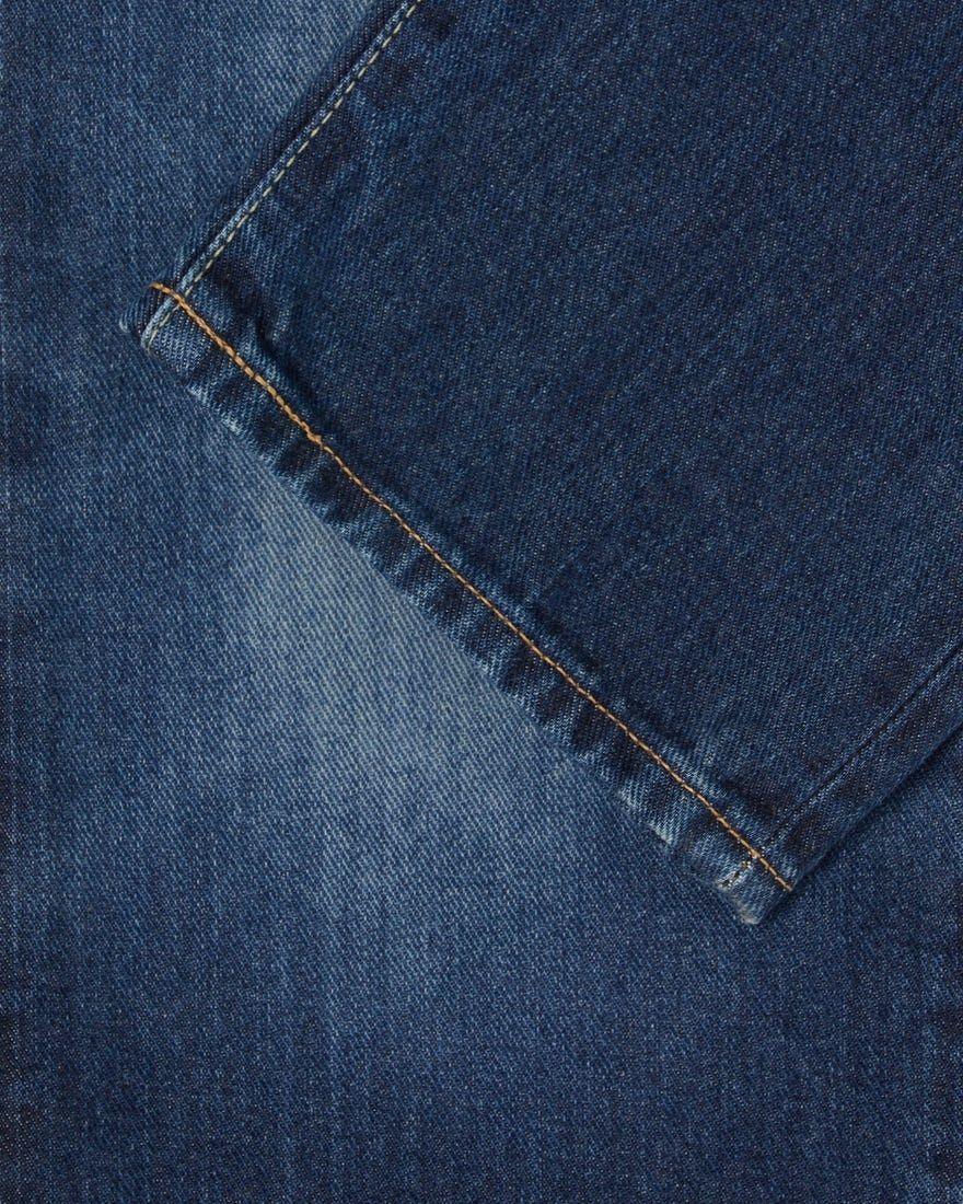 Pantaloni Regular Tapered Uomo Blue/Mid Dark Wash