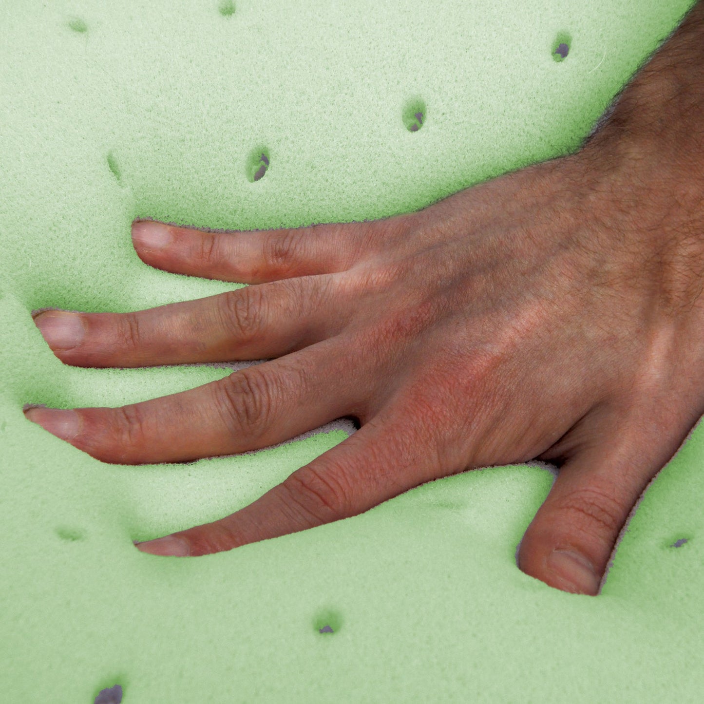 Cuscino saponetta in memory foam ad alta densità con inserto in Aloe e fodera 3d - Aromatizzato Aloe