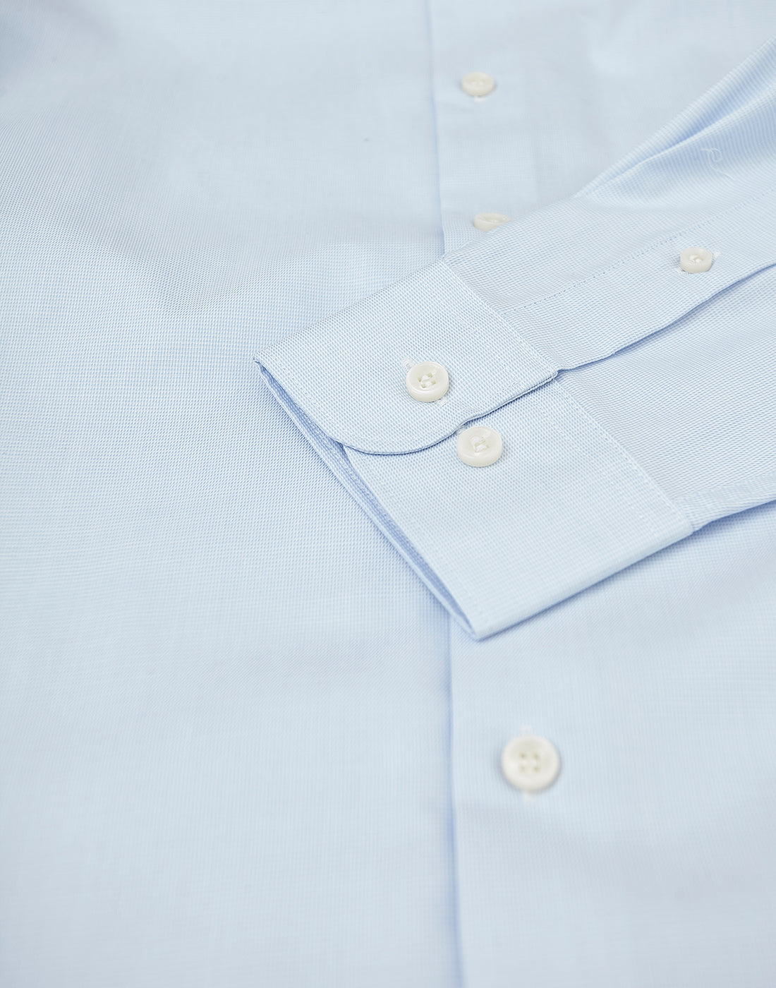 Camicia a maniche lunghe Ethan Azzurra