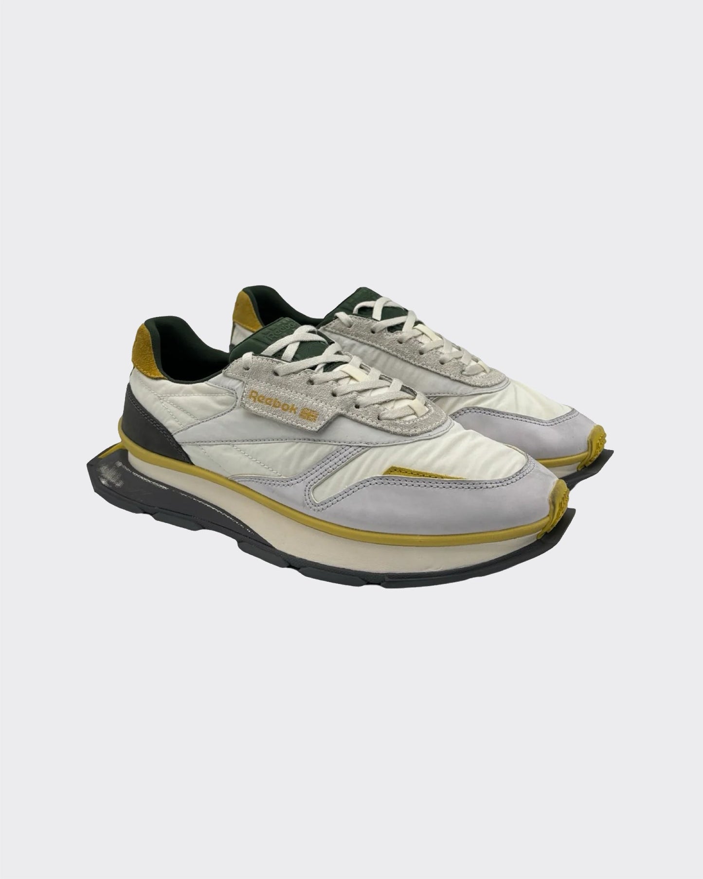 Sneakers Classic Leather Grey/Yellow Sport Ny