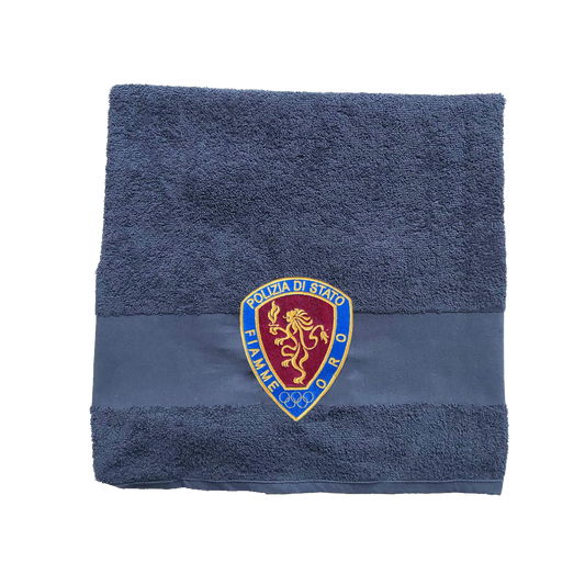 Asciugamano/Telo mare Fiamme Oro Polizia di Stato
