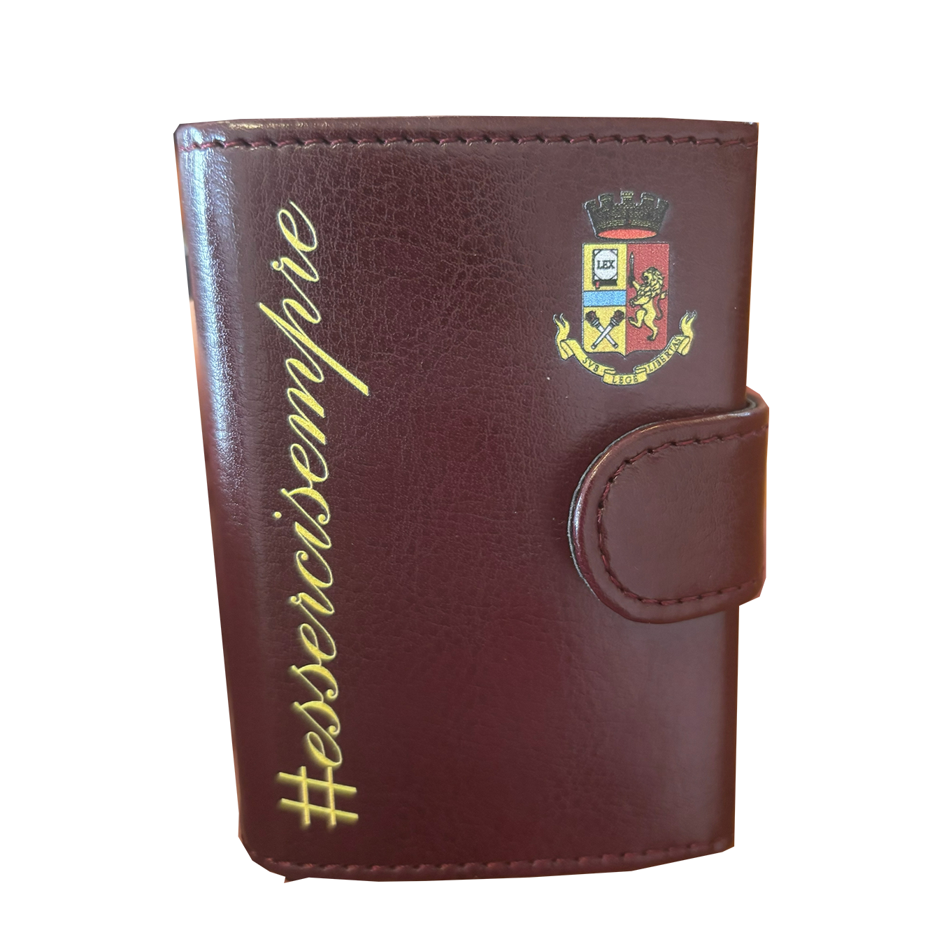 Portafoglio ECOPELLE Araldico Polizia