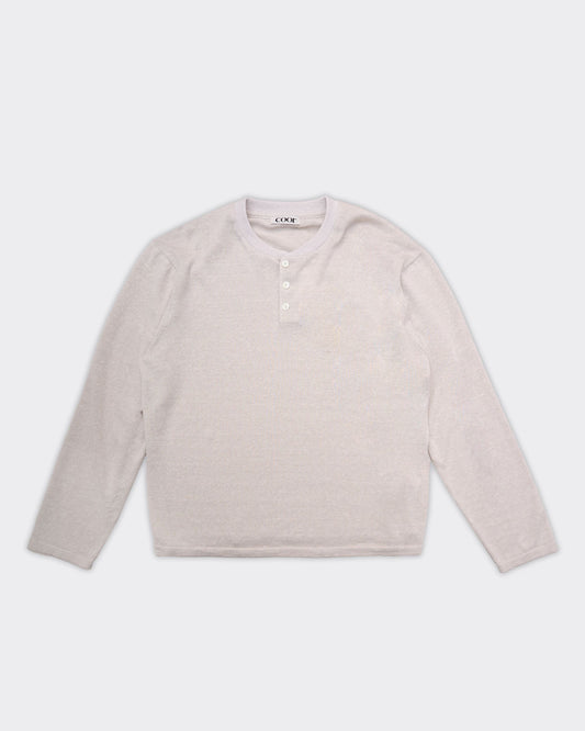 Longsleeve Linen And Wool Oatmeal