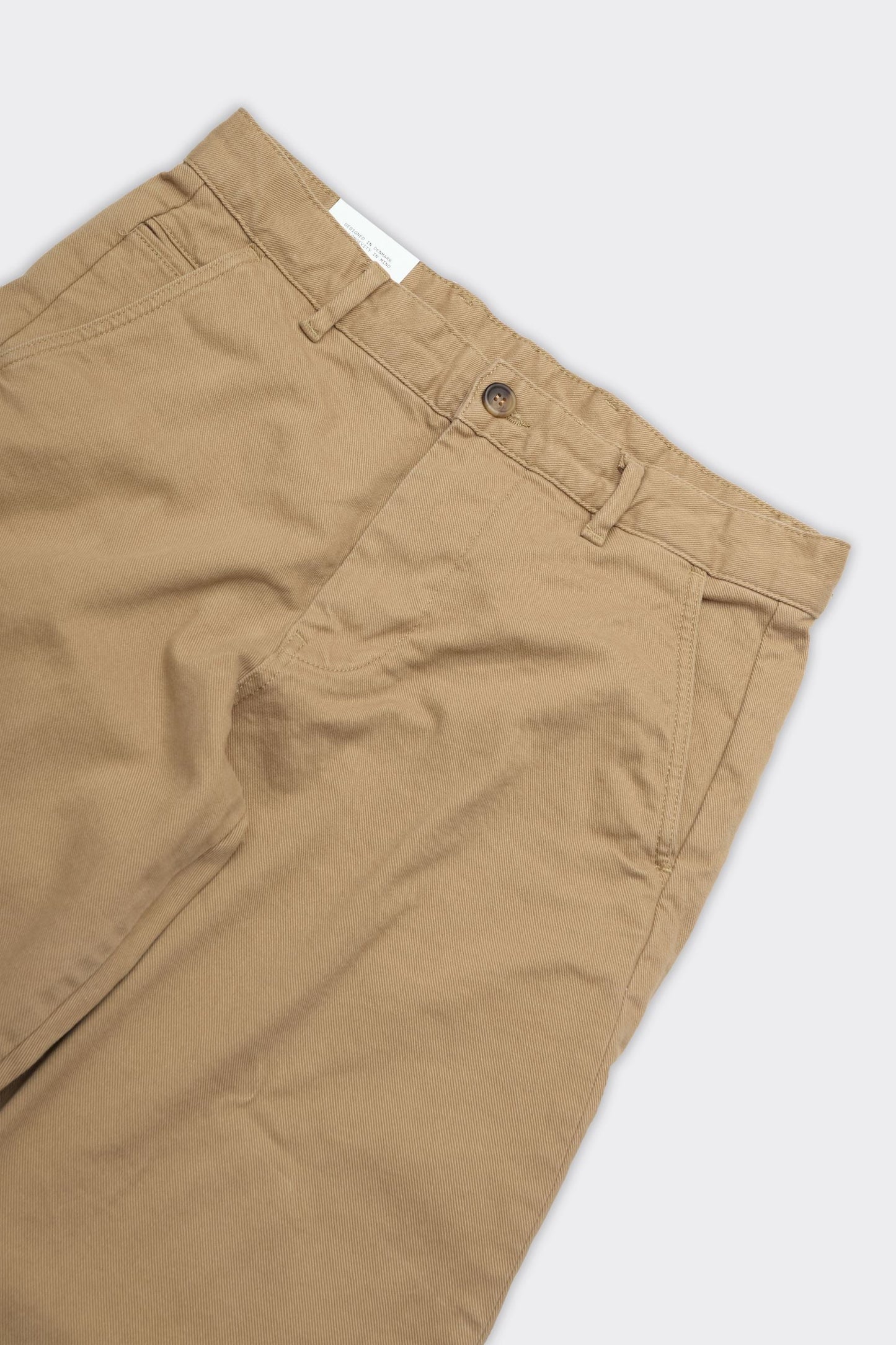 Pantalone Twill Harry Loose Chinchilla