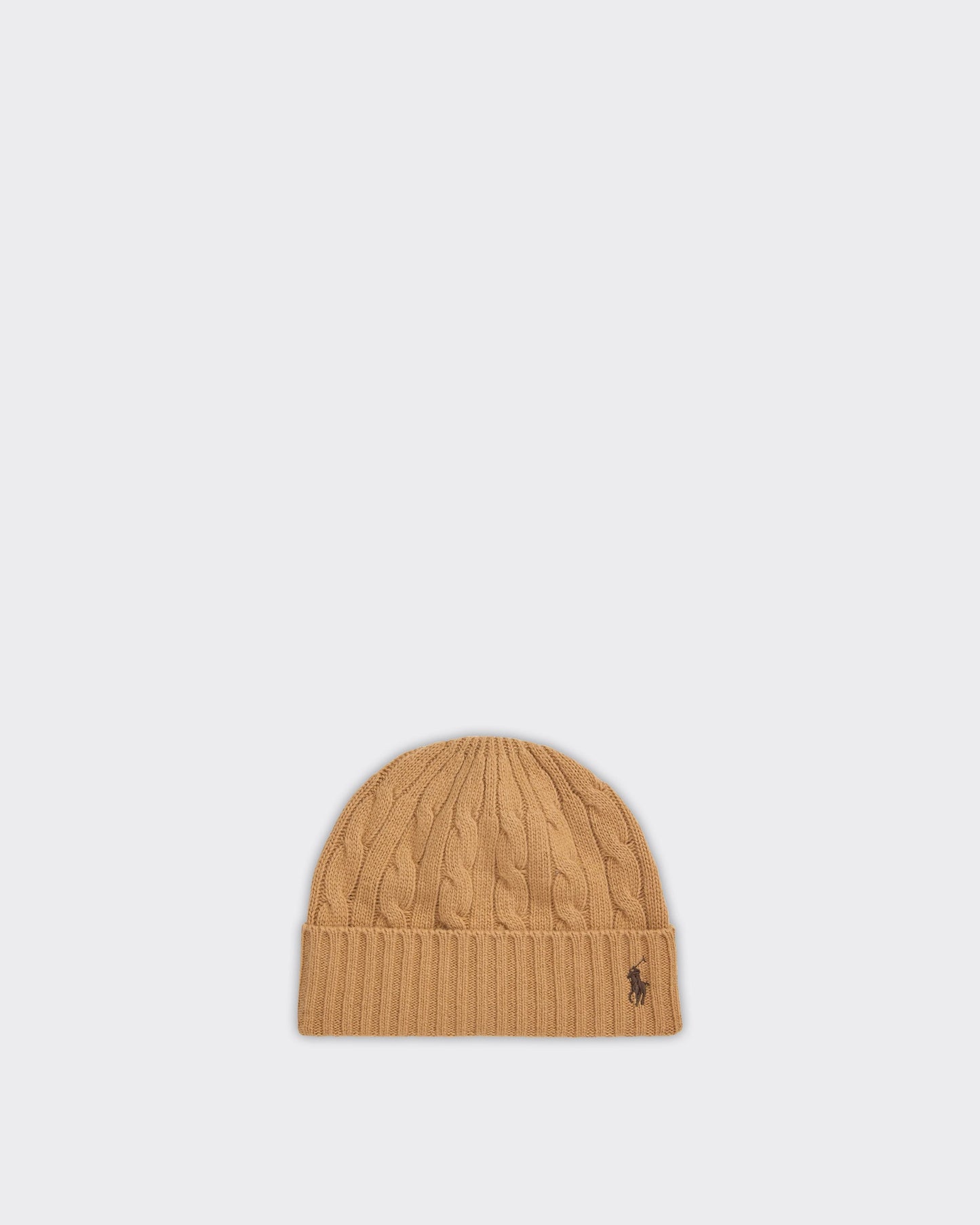 Classic Cable Beanie Beige