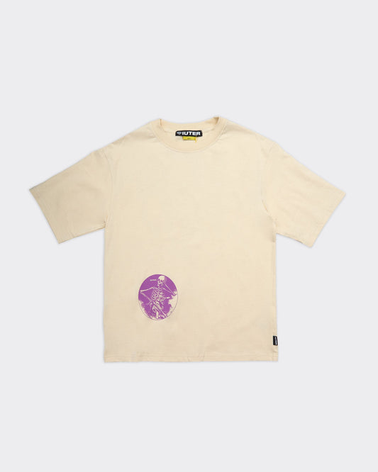 T-Shirt Time Flies Crema