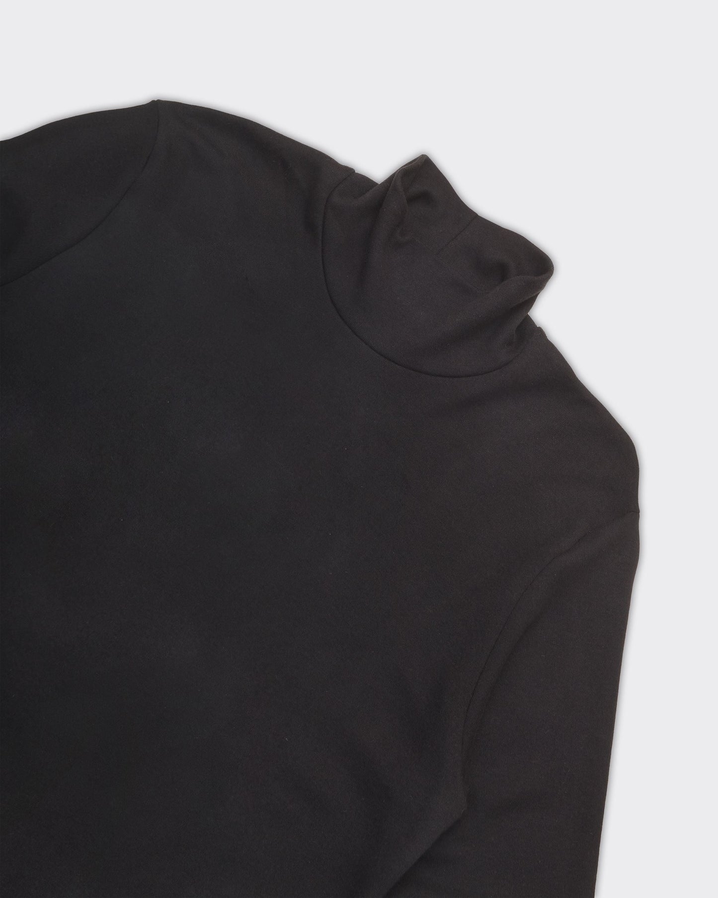 Longsleeve Merkur Turtleneck Nero