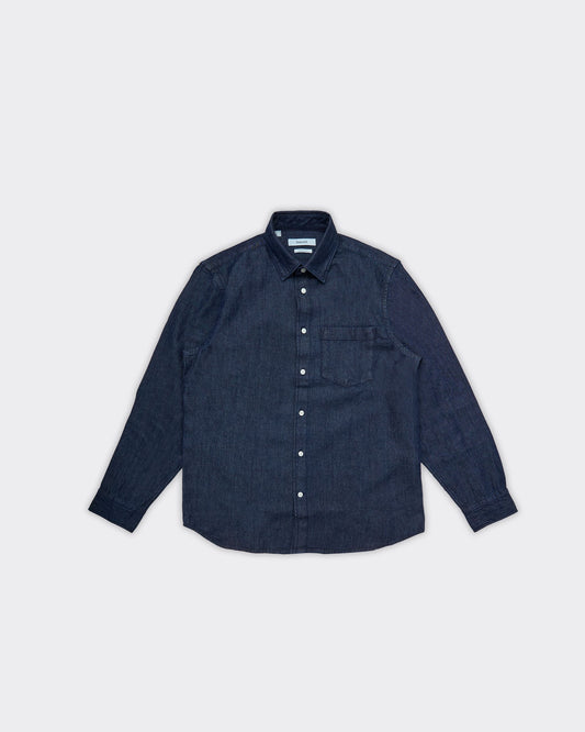 Camicia Reg Carlo Denim Dark Blue