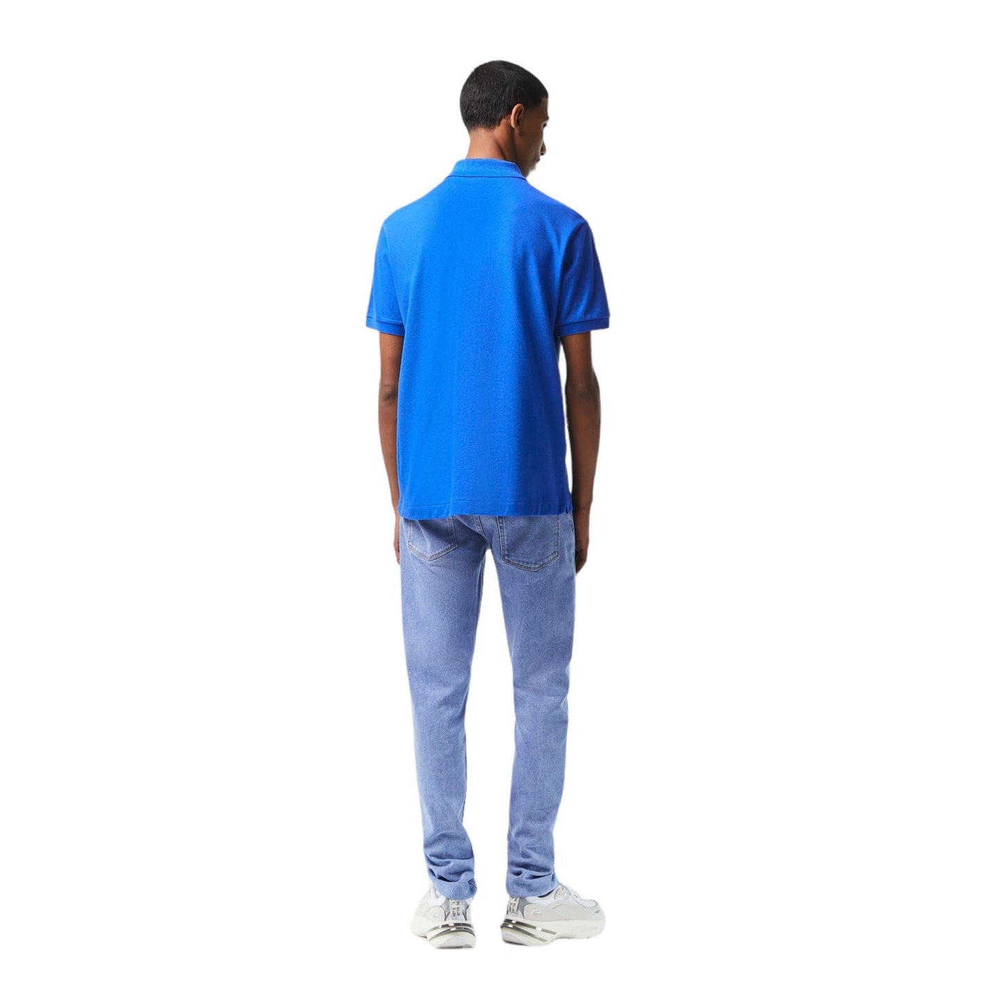 Polo Classic Fit Uomo Blu/Azzurro