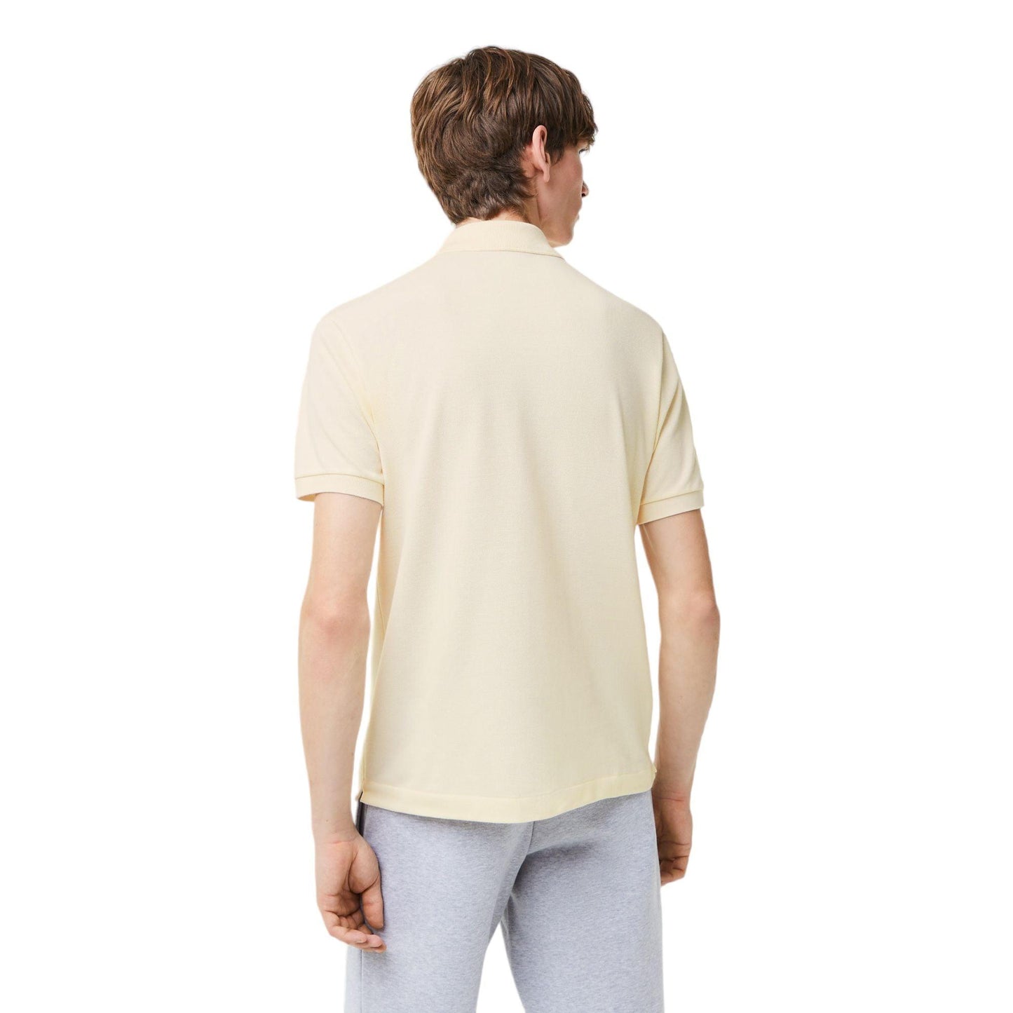 Polo Classic Fit Uomo Panna