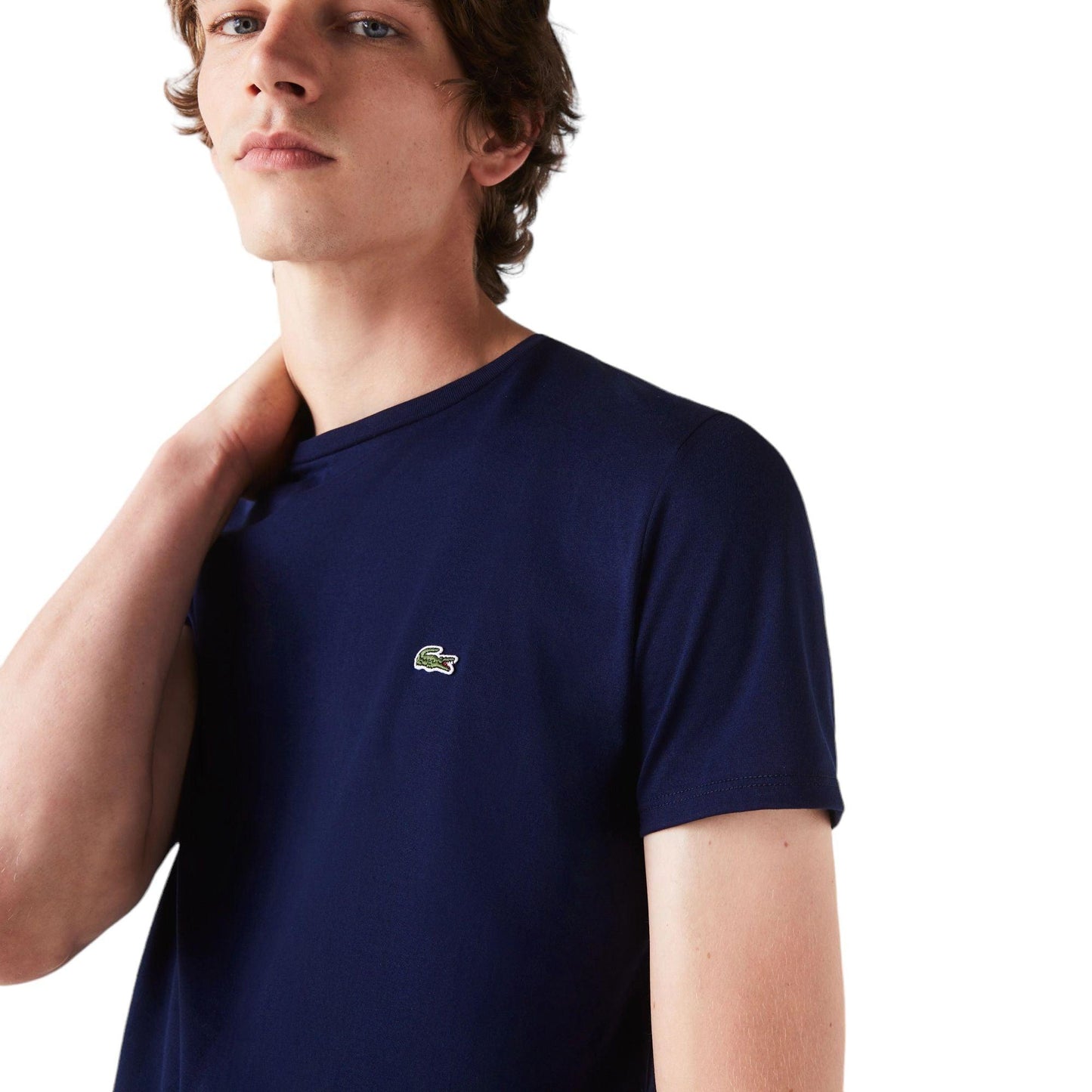 T-shirt Classic In Pima Uomo Blue Navy
