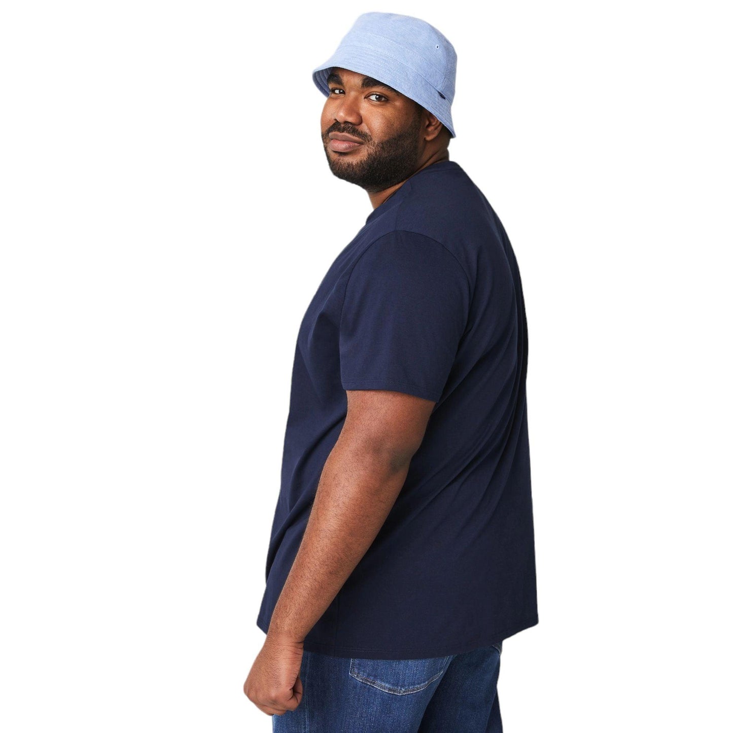 T-shirt Classic In Pima Uomo Blue Navy