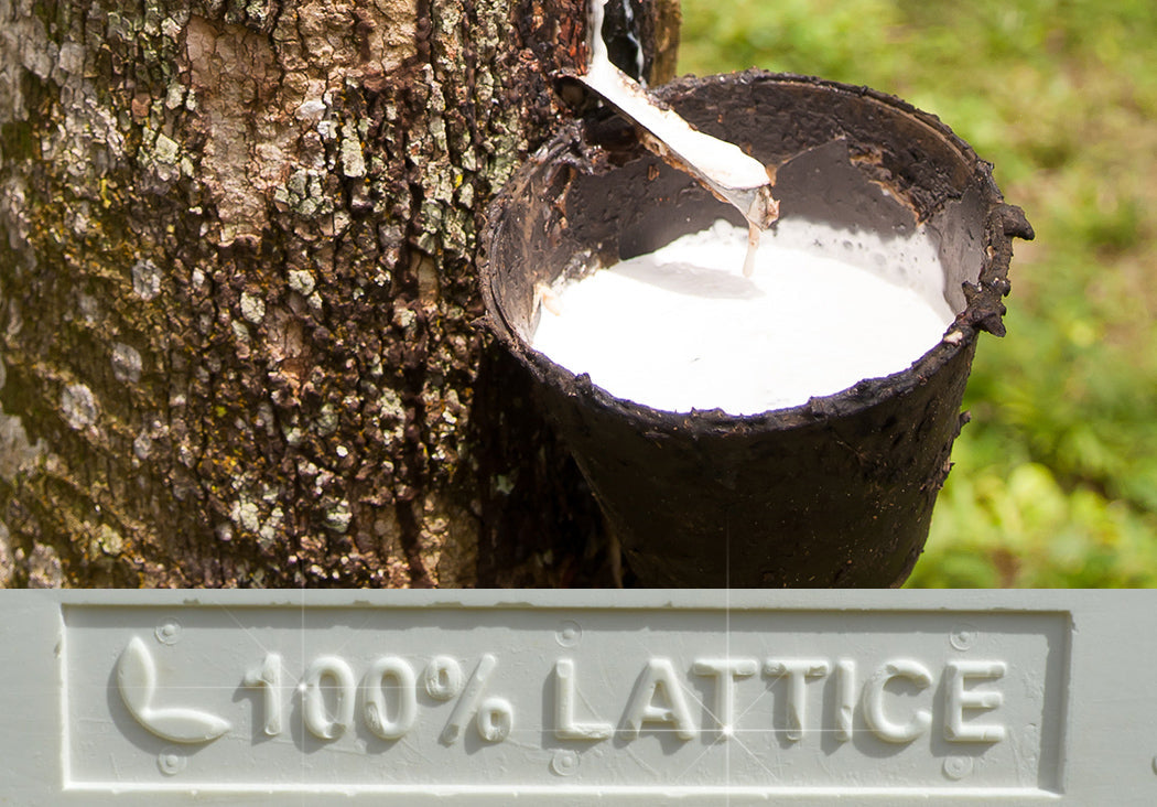 Materasso 100% lattice a 7 zone differenziate con tessuto anallergico alto 22 cm - JUPITER