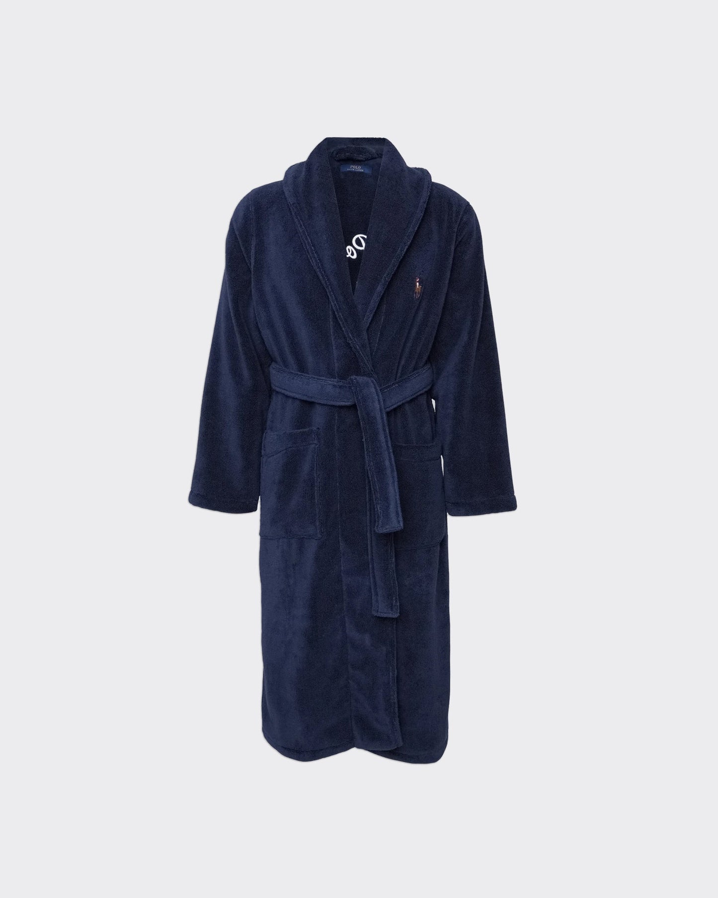 Accappatoio Cruise Back Embroidery Blu