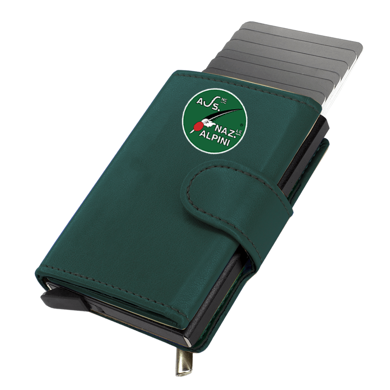 Portafoglio con tasca per monete logo ANA a colori