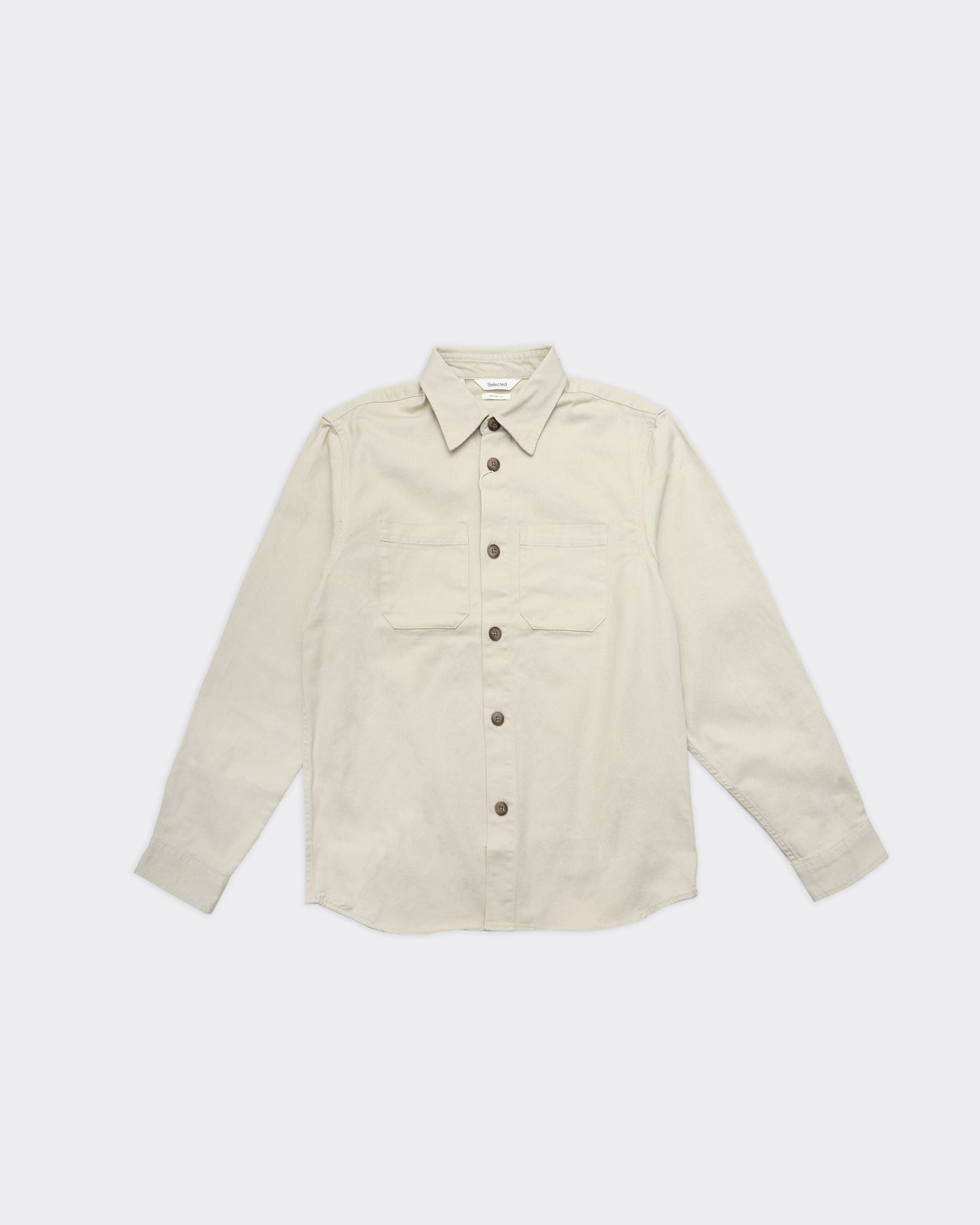Camicia Overshirt Travis Twill Oatmeal