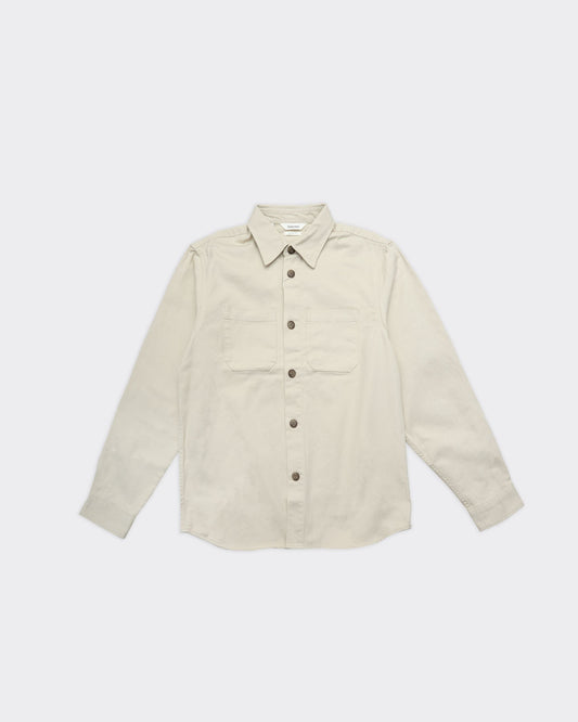 Camicia Overshirt Travis Twill Oatmeal