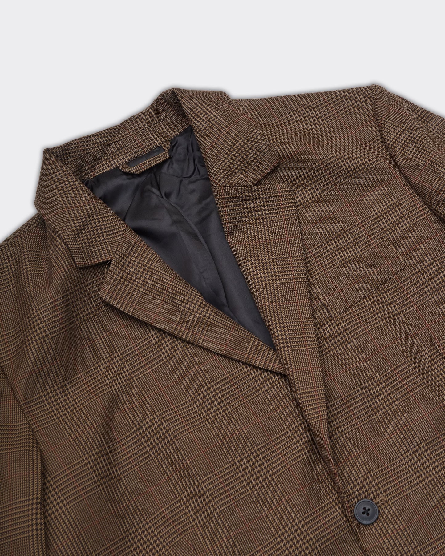 Blazer James Houndstooth Check Marrone