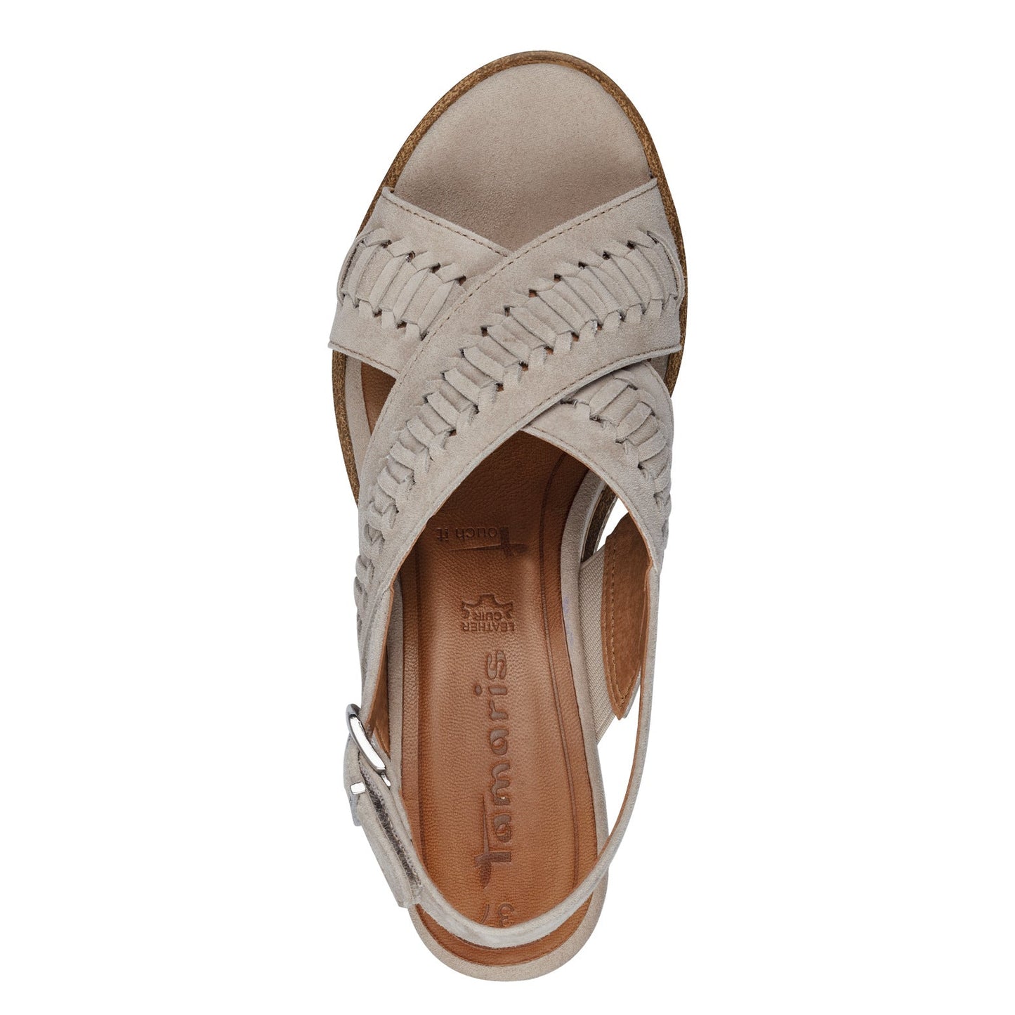 Sandalo Tortora traforato