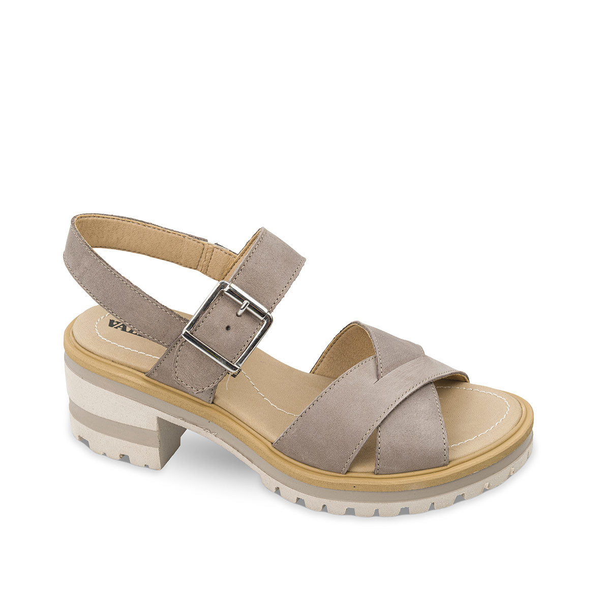 Valleverde Sandalo Nubuck Tortora