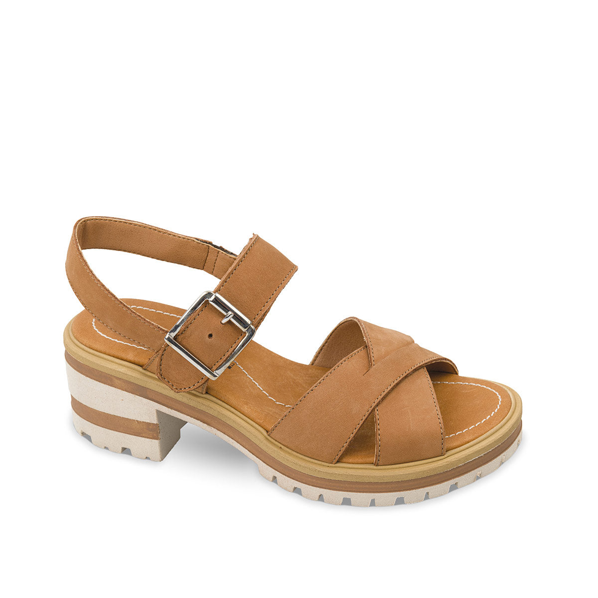 Valleverde Sandalo Nubuck Cuoio