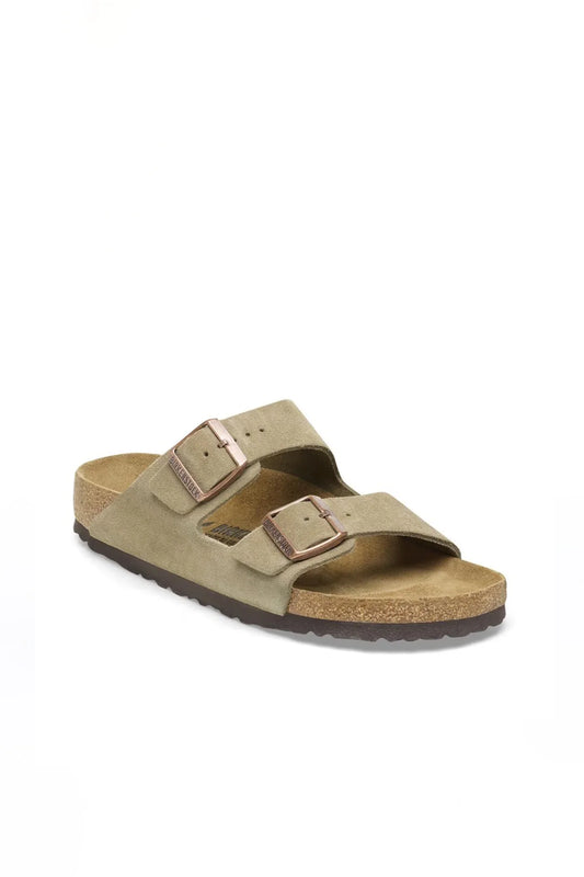 Birkenstock Arizona Pelle Scamosciata Taupe