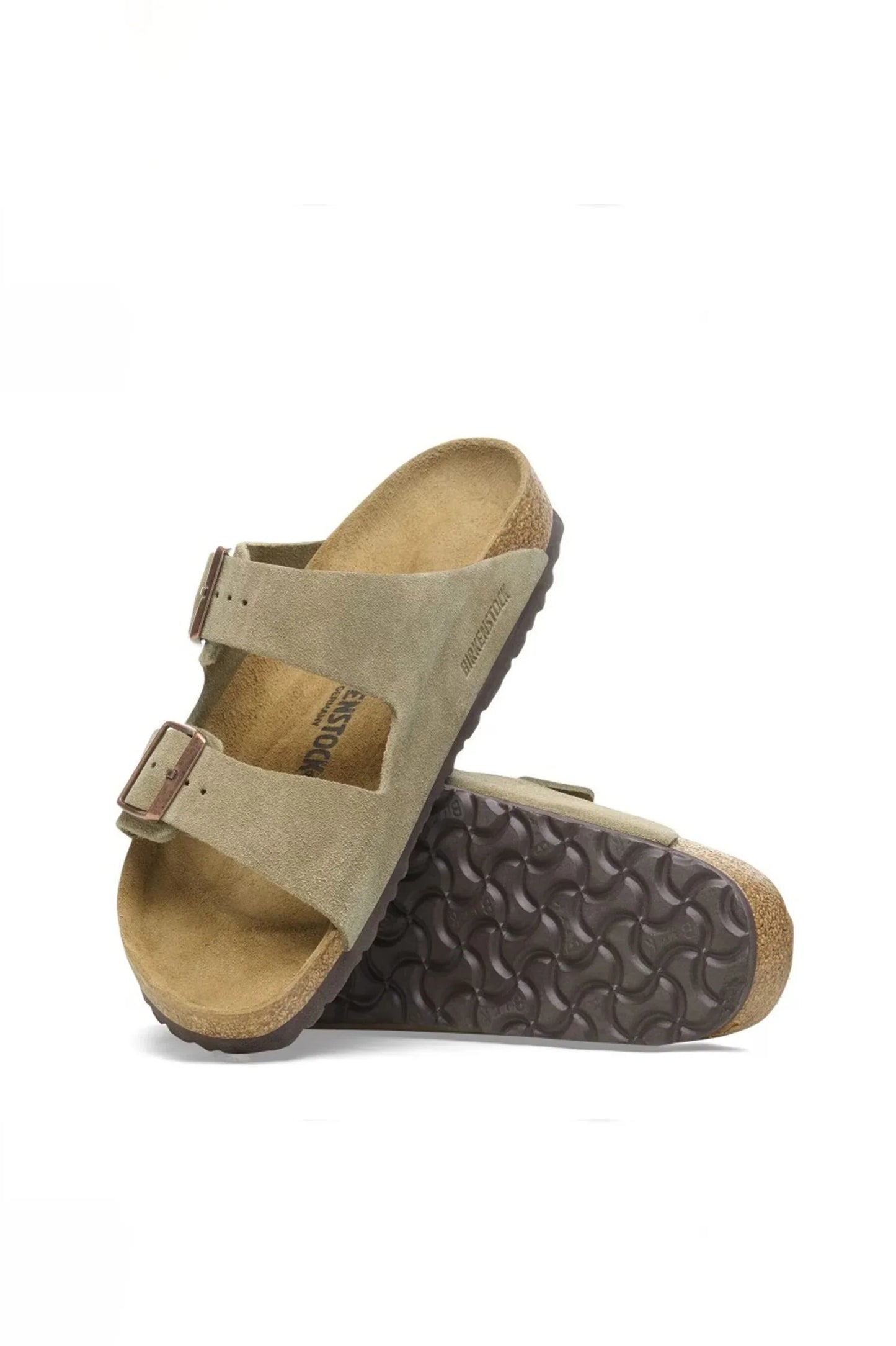 Birkenstock Arizona Pelle Scamosciata Taupe