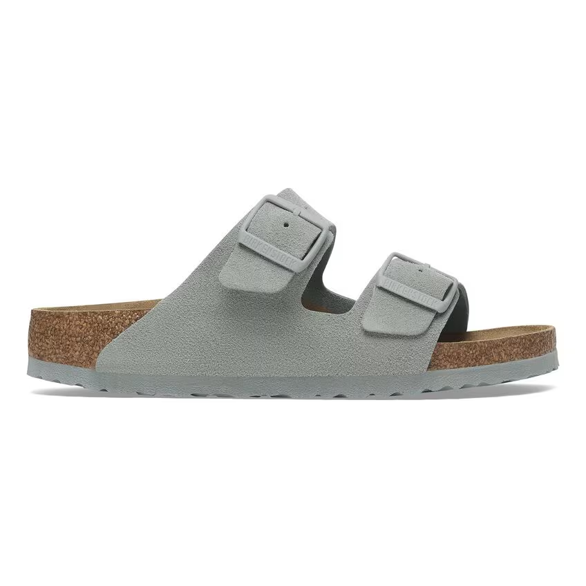 Birkenstock Arizona Pelle Scamosciata Salvia