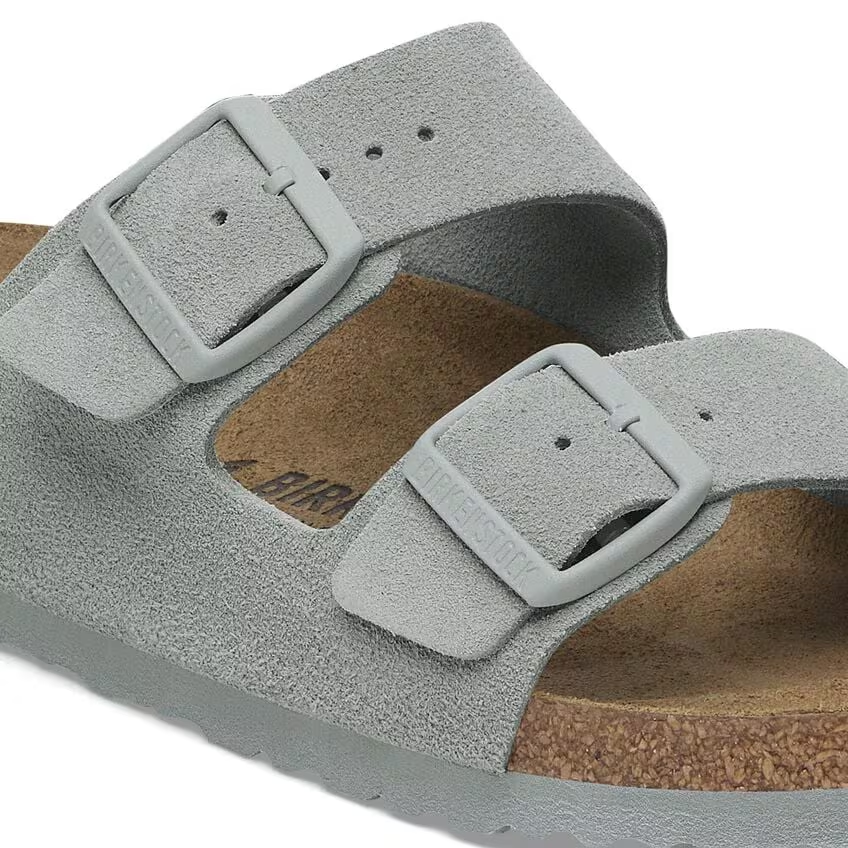 Birkenstock Arizona Pelle Scamosciata Salvia