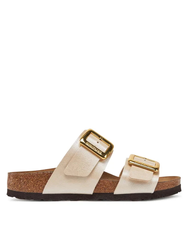 Birkenstock Sydney Cushion Buckle bianco perla