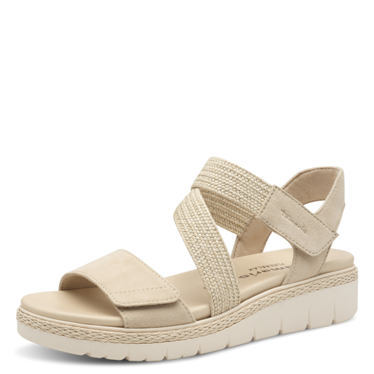 Tamaris Sandalo Avorio plantare estraibile